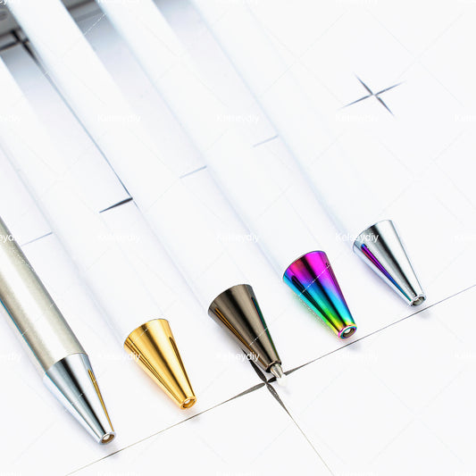 【A005】Metal ballpoint pens can be labeled with stickers(pick on live)