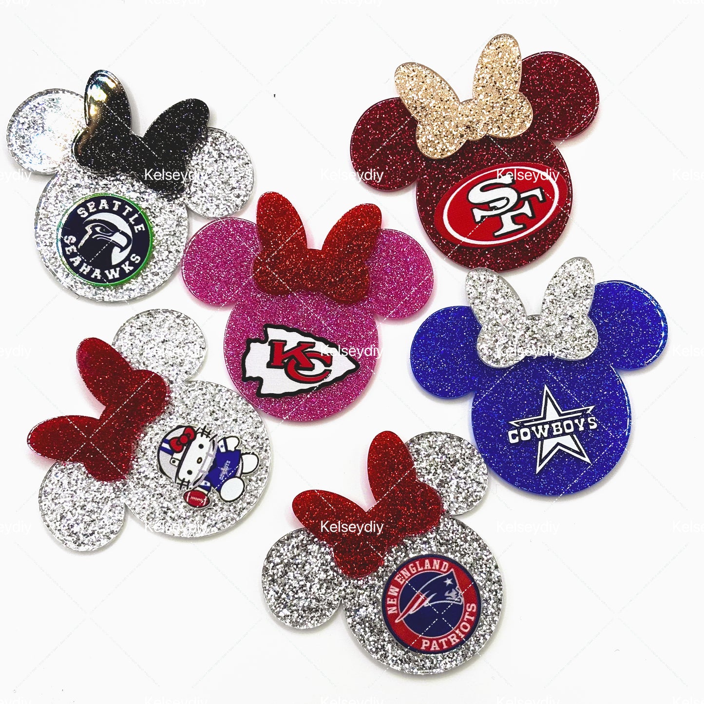 【A002】Hot selling acrylic patches and laser square pieces(pick on live)