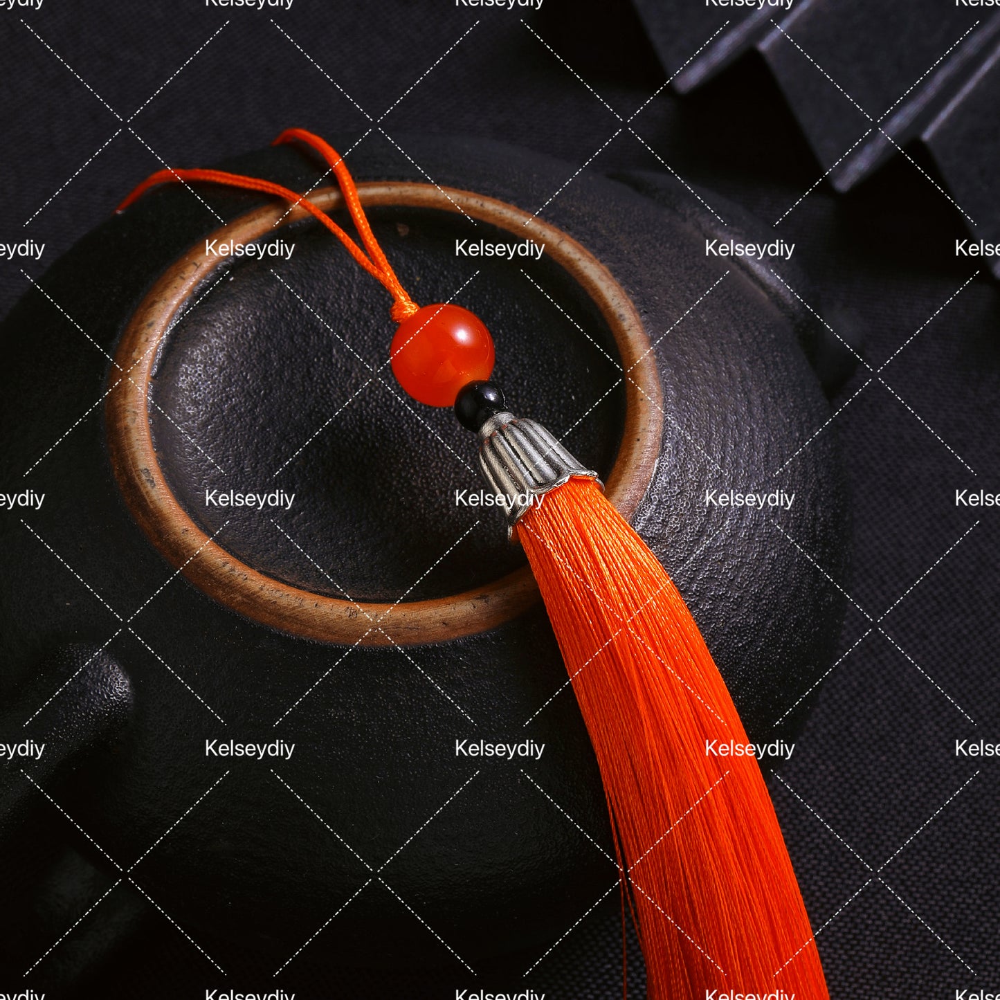 【A010】Chinese tassel small hanging tassel(pick on live)