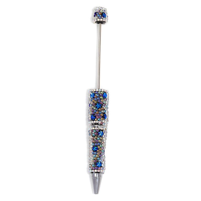 Glow in the Dark Beaded Pen | Luxury Bubble Bead Ballpoint Pen | Handmade Cute DIY Office & Gift Pen