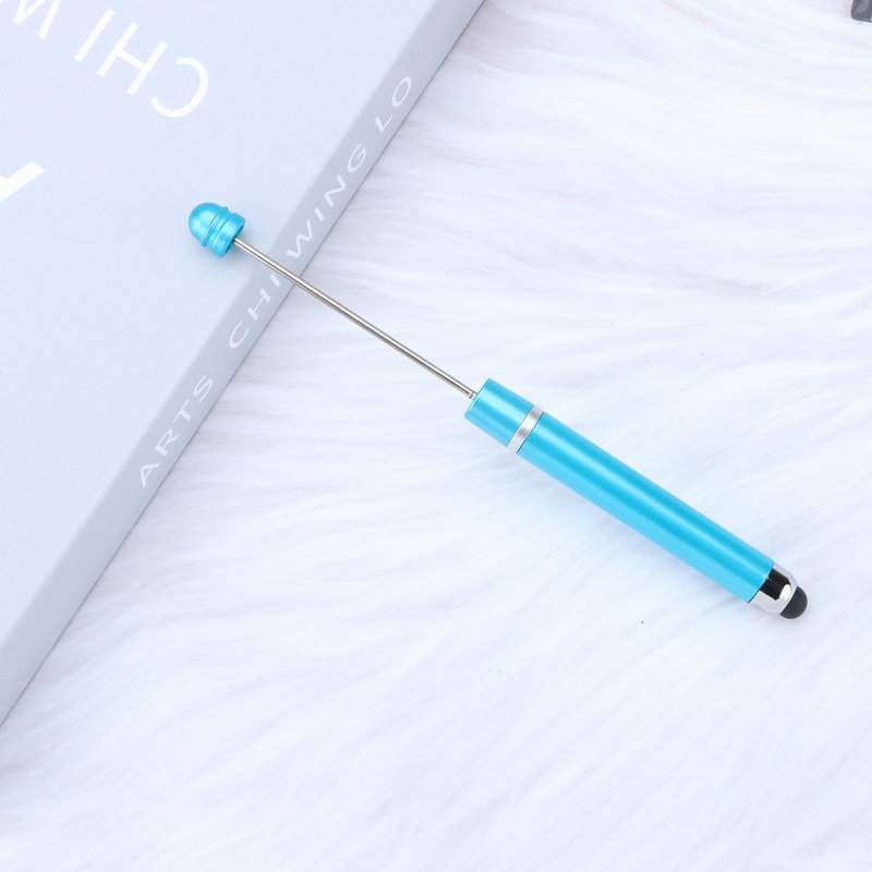 Personalized DIY Touch Screen Wearable Beaded Pen, Multi-Functional Stylus Multi-Color Ballpoint Pen, Creative Decorative Stationery Wholesale In Stock