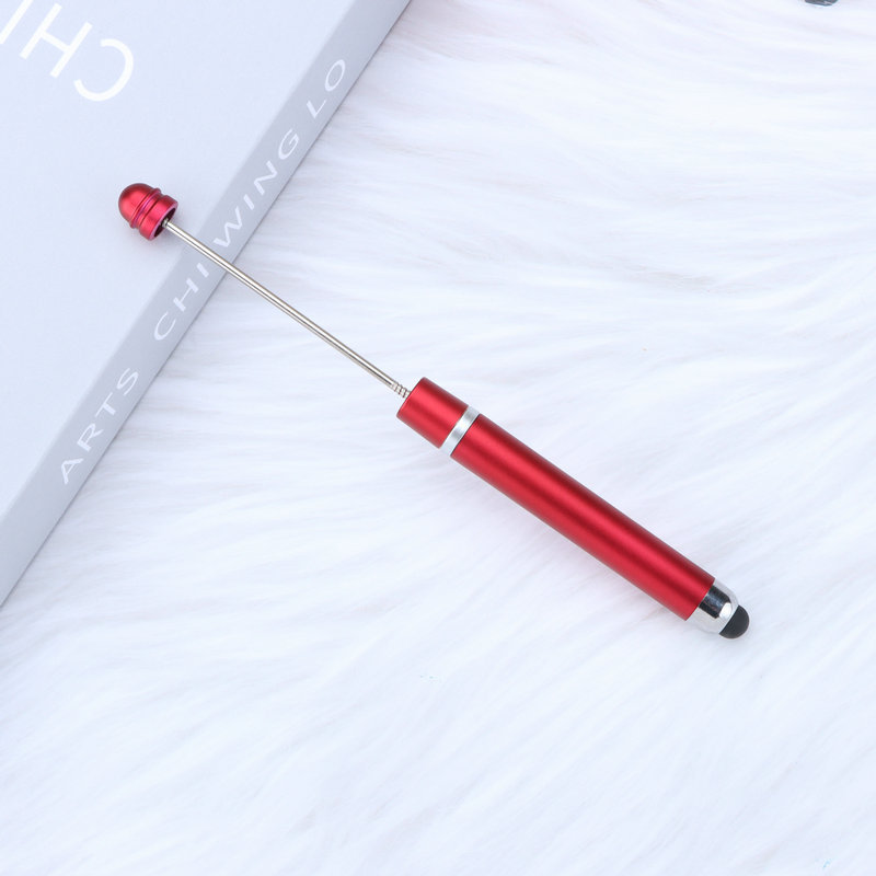 Personalized DIY Touch Screen Wearable Beaded Pen, Multi-Functional Stylus Multi-Color Ballpoint Pen, Creative Decorative Stationery Wholesale In Stock