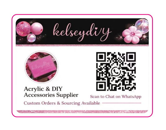 【C001】Chat with us on WhatsApp Description: Contact us for custom orders, wholesale pricing, and product inquiries.