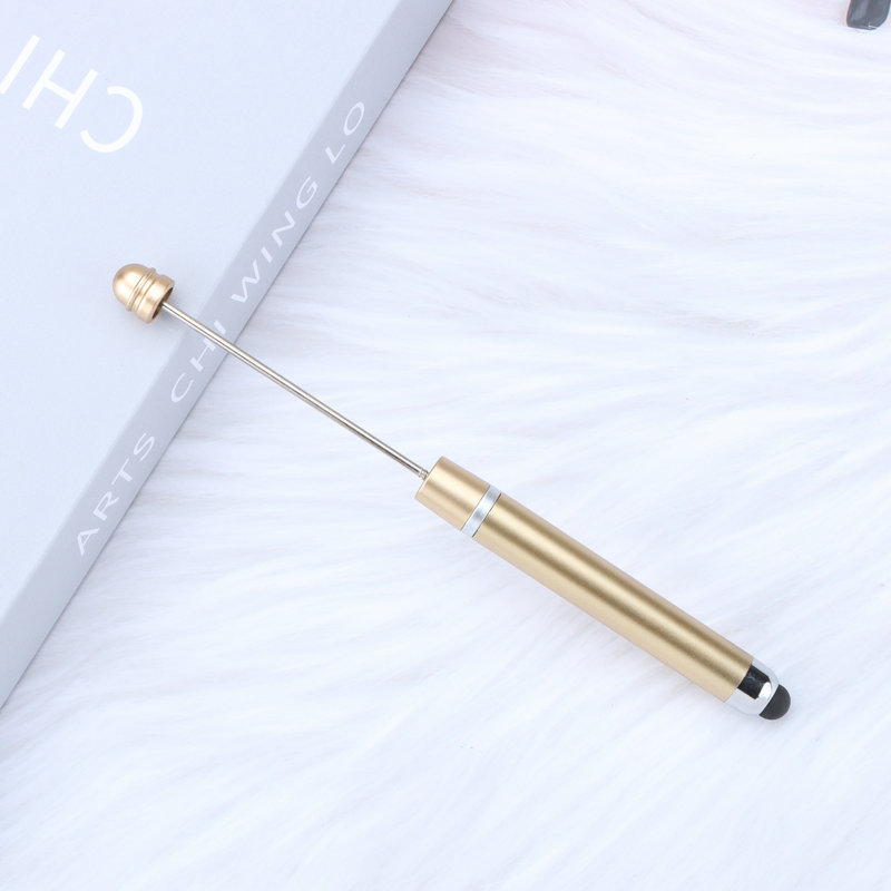 Personalized DIY Touch Screen Wearable Beaded Pen, Multi-Functional Stylus Multi-Color Ballpoint Pen, Creative Decorative Stationery Wholesale In Stock